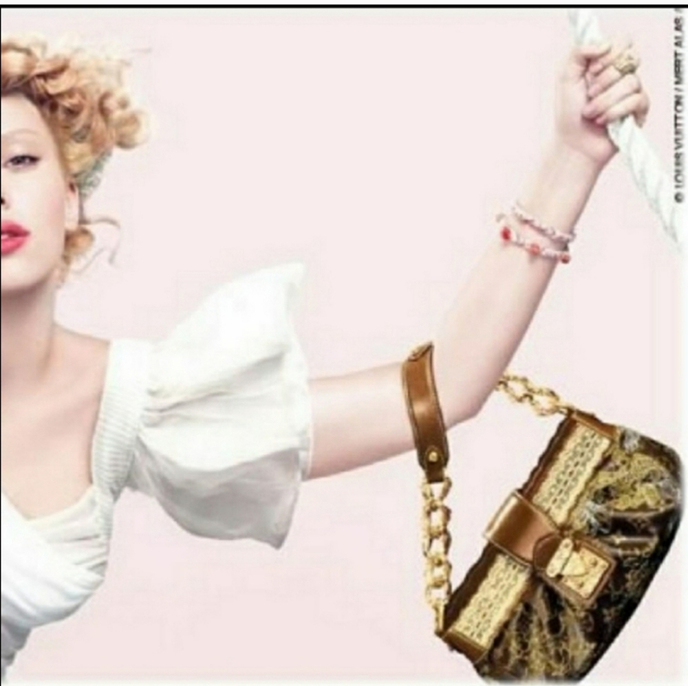 Limited Edition Louis Vuitton Kirsten Runway Dentelle Collection bag LV